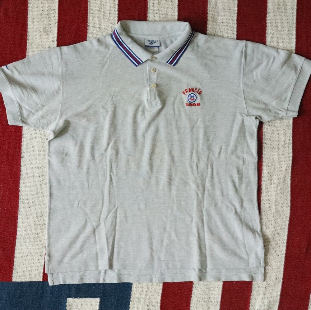 Tshirt Reebok vintage Chile National team France 98